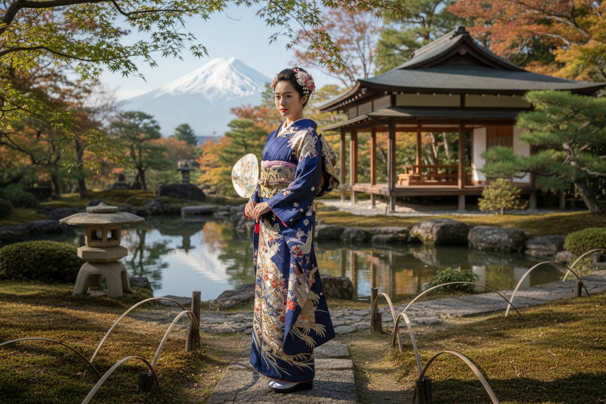 Quel pays a pour kimono une tenue traditionnelle  ?