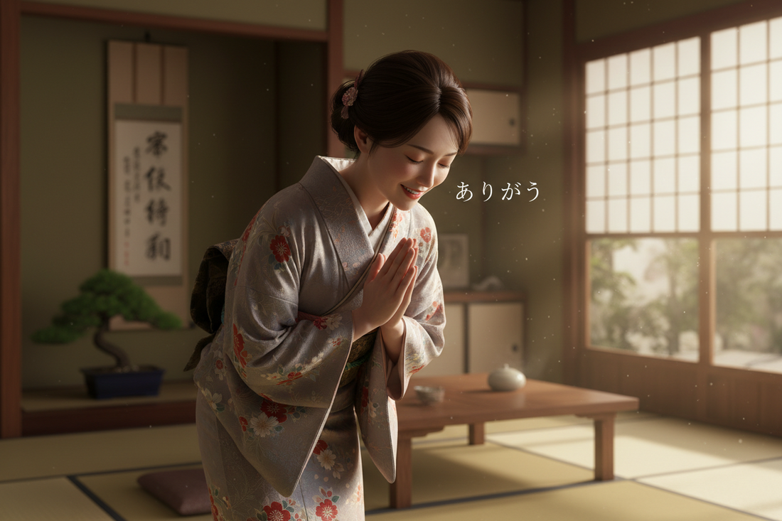 Comment dire merci en japonais : arigatou et toutes les expressions