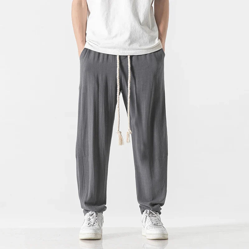 pantalon japonais homme style printemps kyotari