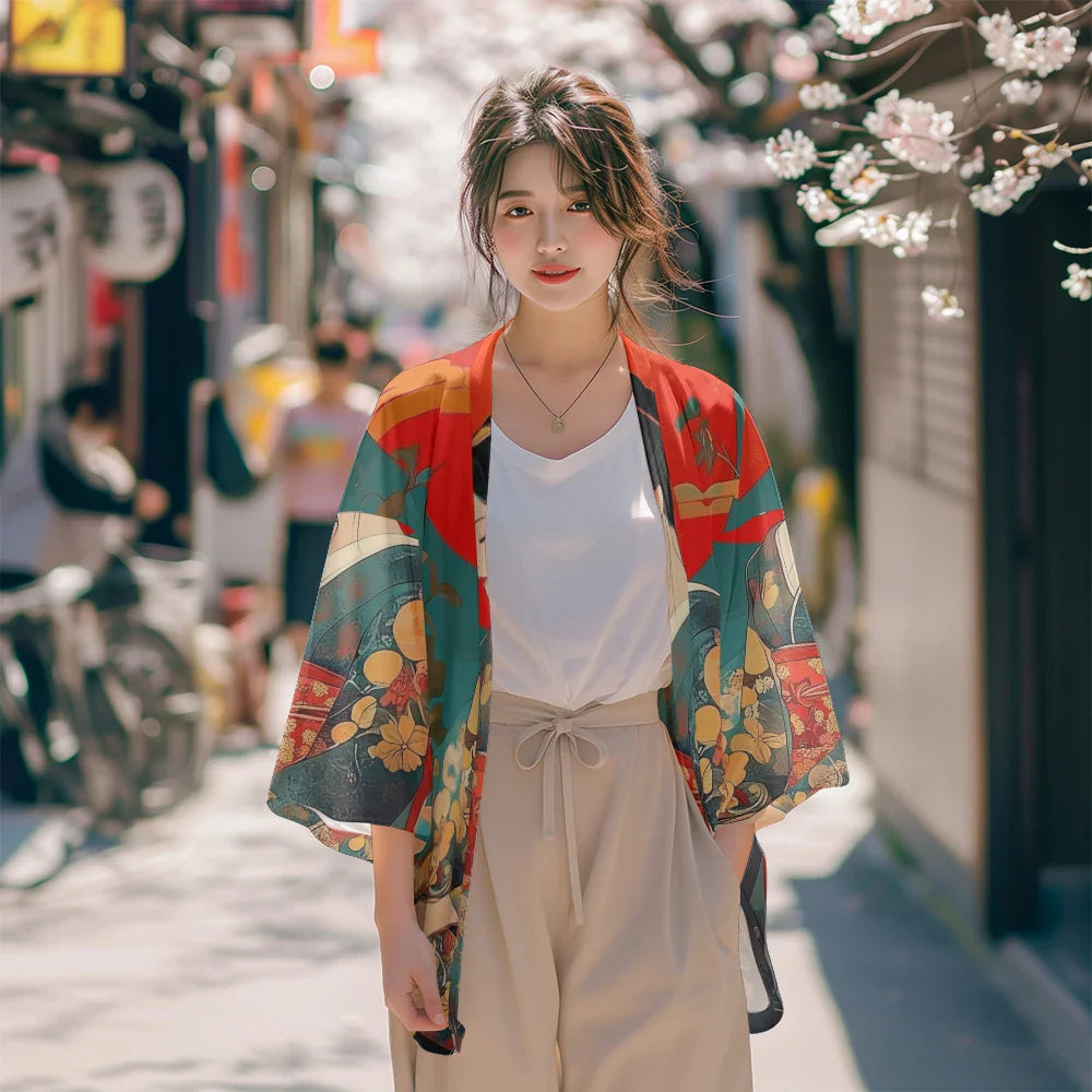 Veste Kimono Kanshi - Kyotari