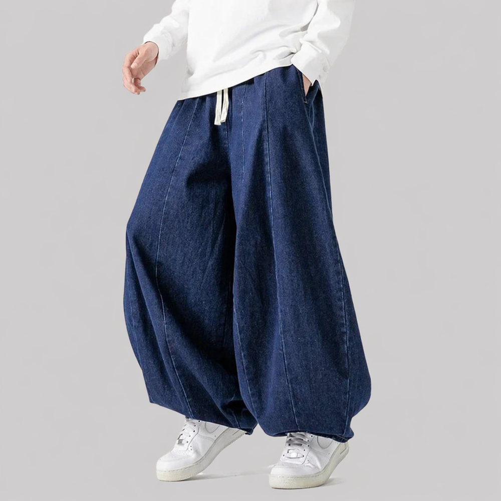 Pantalon large Style Japonais -  Jean Raijin | Kyotari