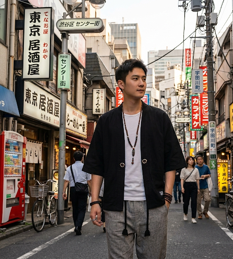 Veste Kimono Homme - Stoto | Kyotari