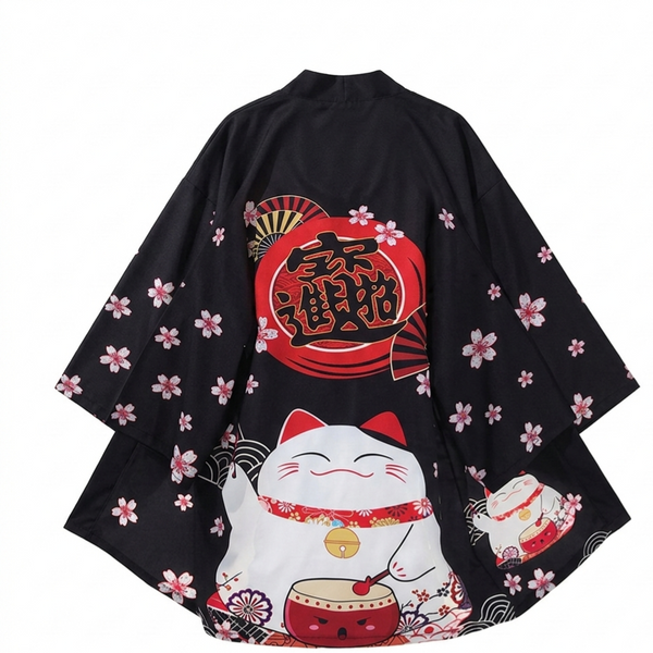 Veste Style Kimono Andon
