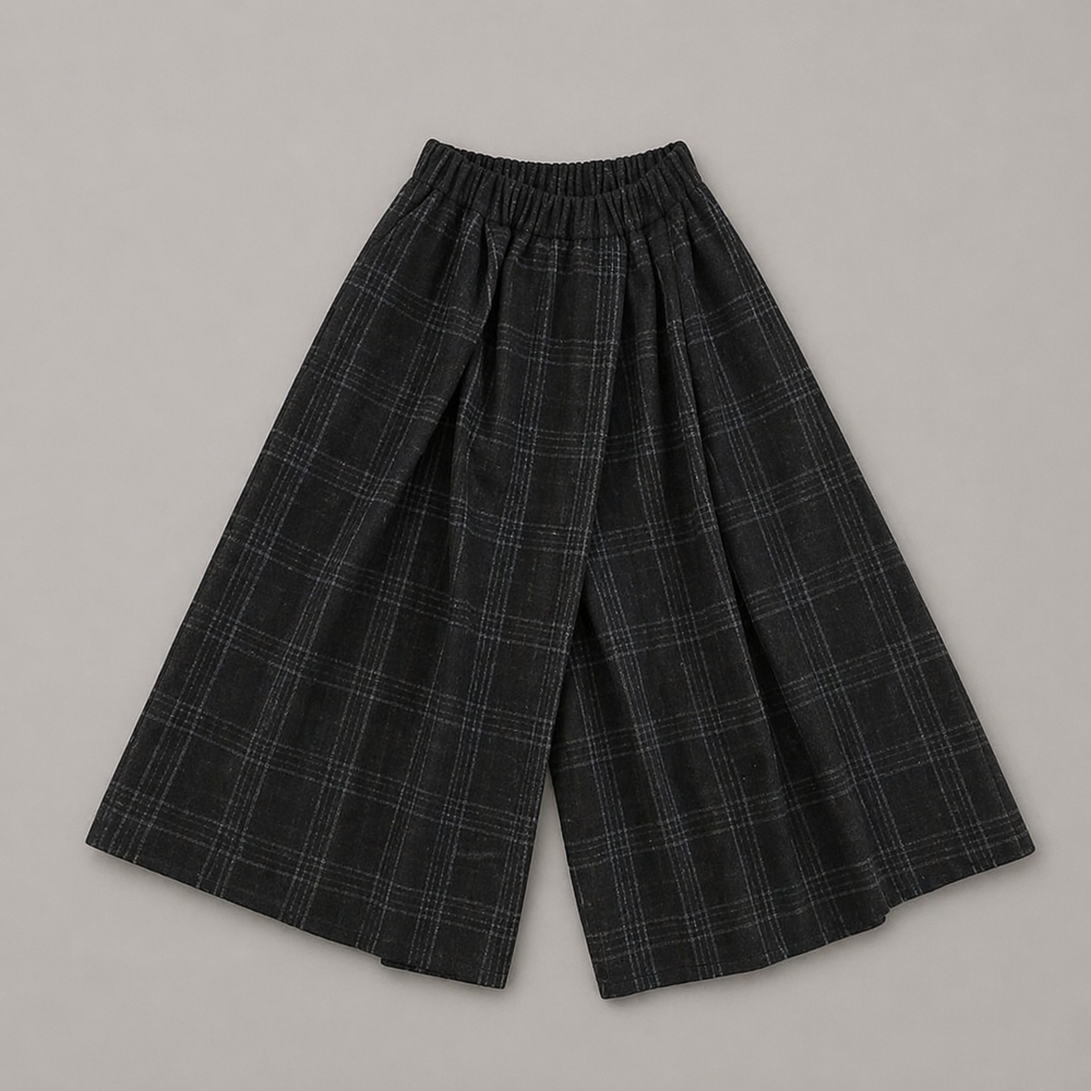 Pantalon Style Japonais Carreaux - Ito | Kyotari